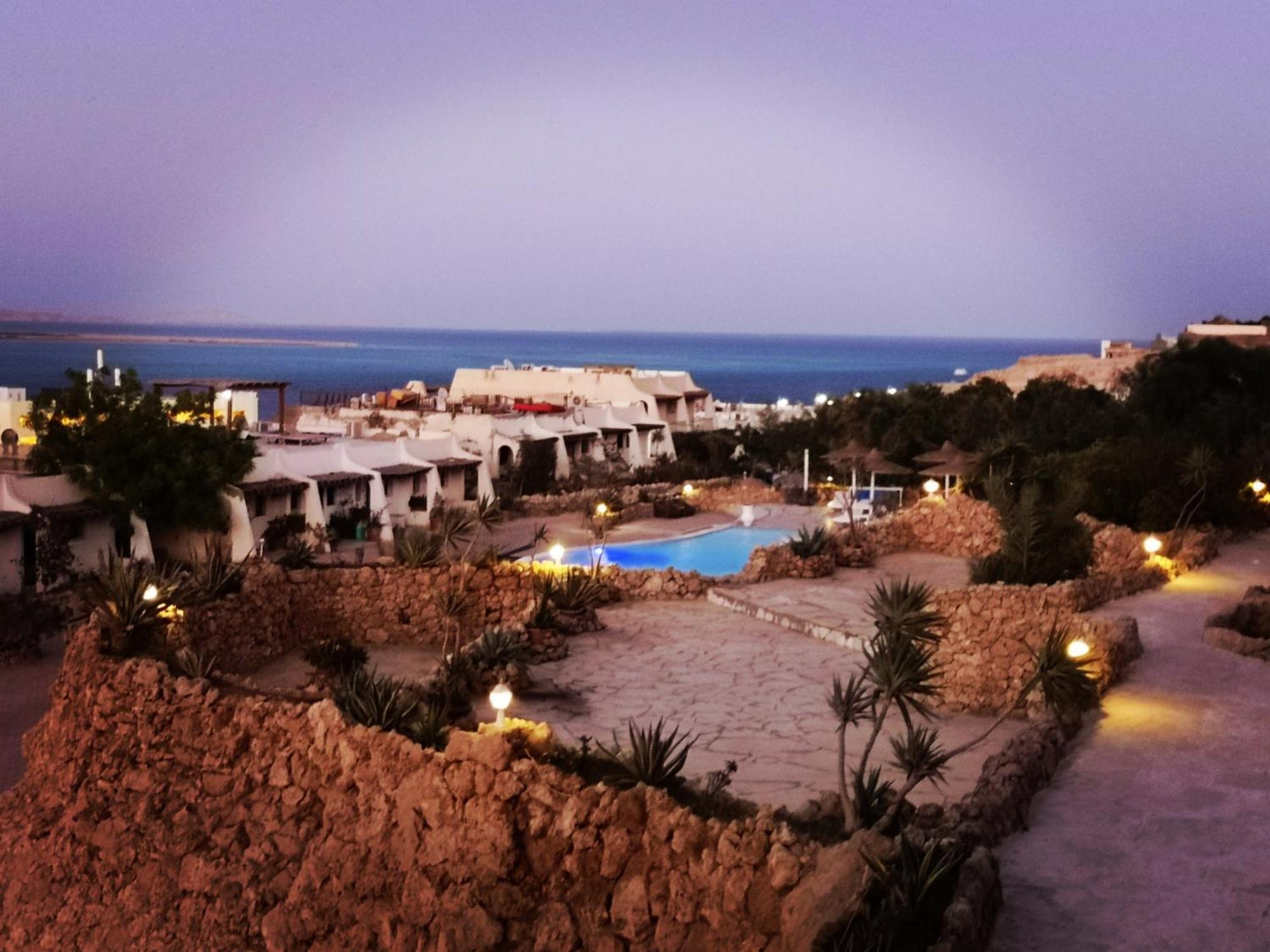 Cordoba Sea View Apartment With Open Air Jacuzzi At Mastaba Hurgada Dış mekan fotoğraf